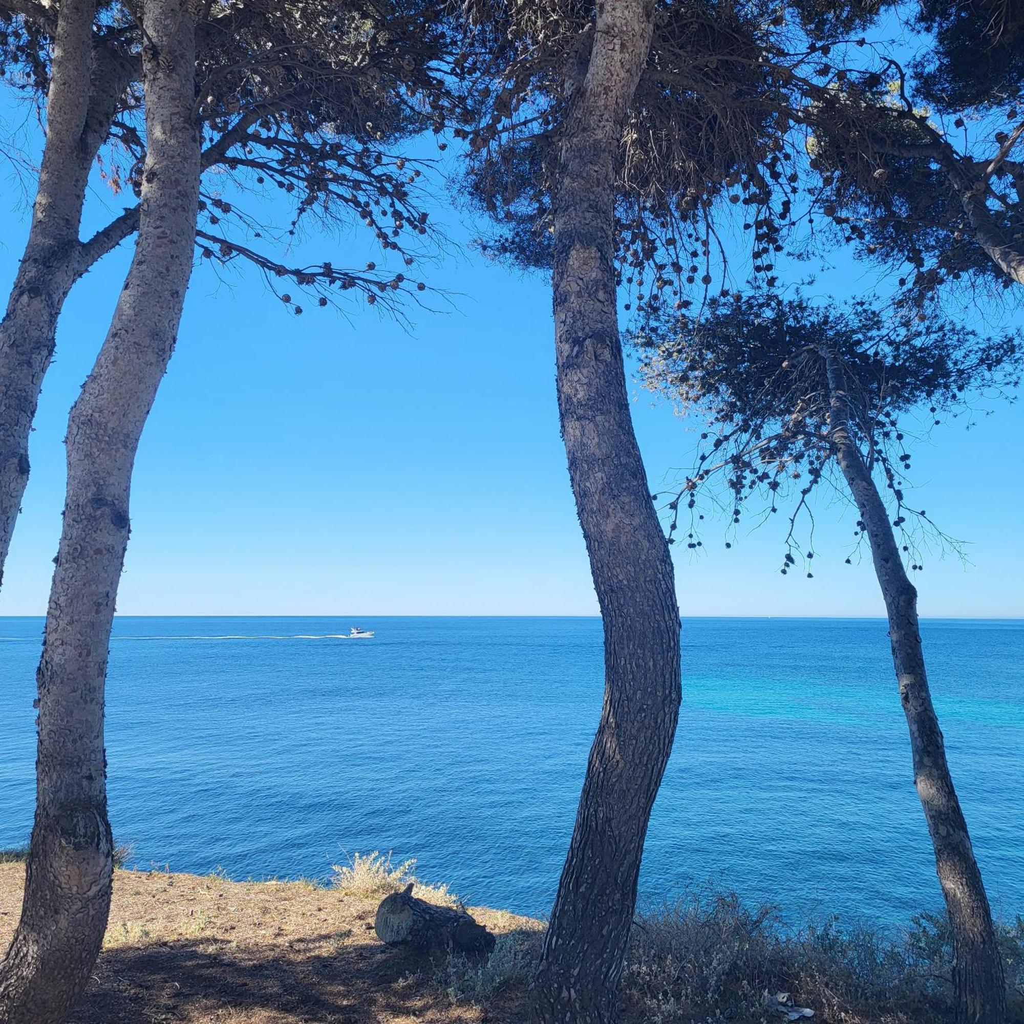 Apartamento A 50M Du Port De Carry-Cote Bleue Exterior foto